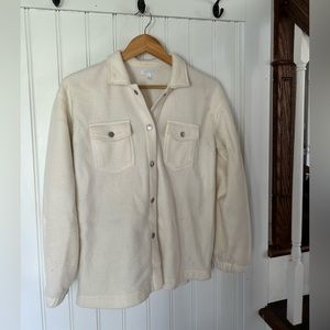 Abound Cream Shacket